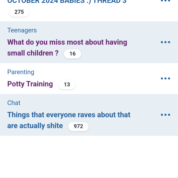 Amusing thread juxtapositions