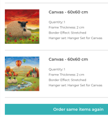 Printing paintings for home
