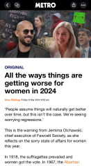 The Metro and many other news outlets are misogynistic?