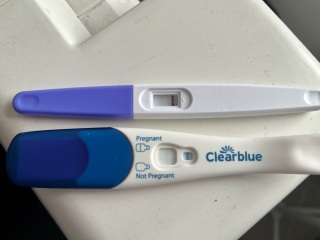 Pregnancy tests faint lines