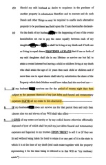 Dispute over will, does anyone know how to read a will? (Pictures included)