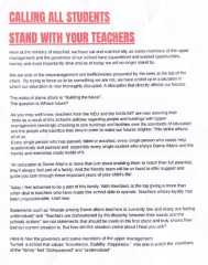 Dame Allans Newcastle - Strikes