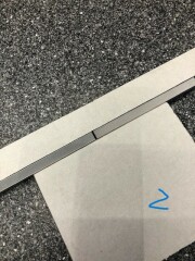 Help please choosing kitchen tiles and  bathroom grout colour