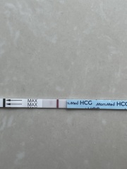 Positive pregnancy test or evaporation line???