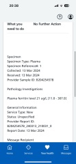 Please check my blood results?