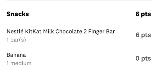 To think what I eat in a day is ok?