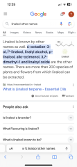 Allergic to limonene & linalool