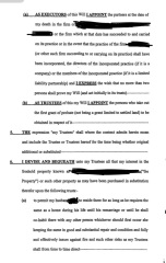 Dispute over will, does anyone know how to read a will? (Pictures included)
