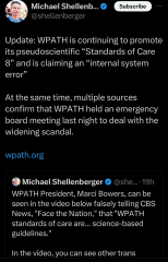 WPATH deletes standards of Care v8" from its website!