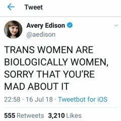 Evidence of trans claiming to change sex