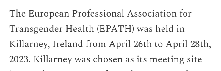 No more puberty blockers for children from the NHS - reported in the Times!