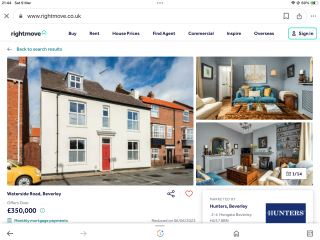 To move to Yorkshire from the south coast on my own?