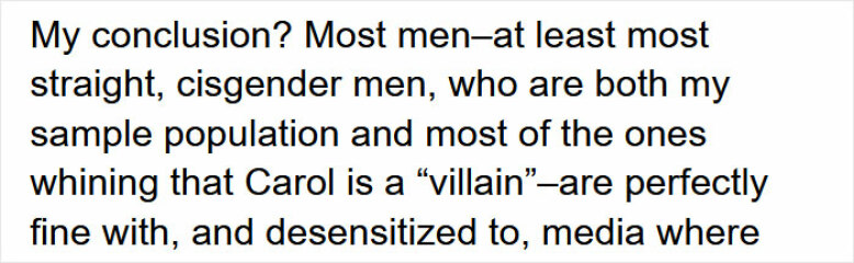 To think men just hate women?