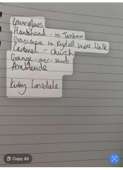 Can handwriting be scanned into text and edited? BORING, SORRY!