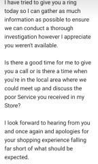 To think it doesn't hurt to be helpful (shop staff)
