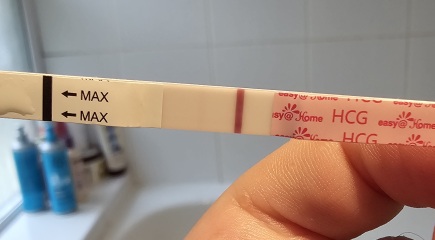 Weak positive at 17dpo - worried after miscarriages
