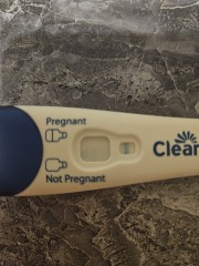Positive pregnancy test