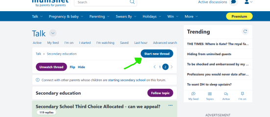 Secondary School Third Choice Allocated - can we appeal?