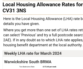 It’s not fair those renting get more universal credit?
