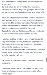 Neighbour has rented out our property abroad without permission!