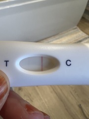 Positive pregnancy test