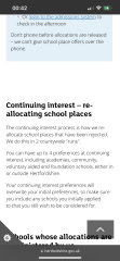 Herts schools continued interest process