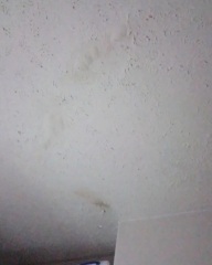 Chimney breast sounds hollow in some places and solid in others