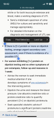 Confused about advice given by midwife vs NICE guidelines RE proteinuria