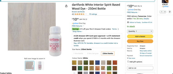 Pine floor grey dye/varnish