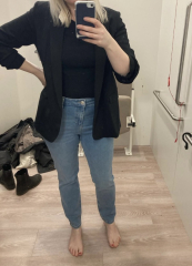 Outfit for meal - blazer and jeans