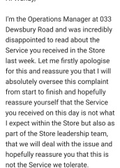 To think it doesn't hurt to be helpful (shop staff)