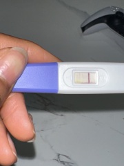 Faint line in pregnancy home test
