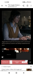 Auggie’s wardrobe in 3 Body Problem. (Netflix)