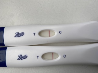 DPO 8 faint line? Seeing things 👀(pics included)