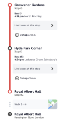 How to get to South Kensington by train?