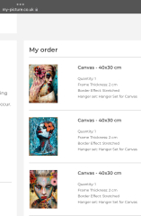 Printing paintings for home