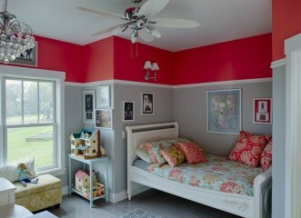Dd wants a red bedroom.