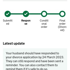 Extremely consumed with divorce proceedings