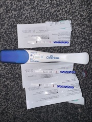 Positive pregnancy test or evaporation line?