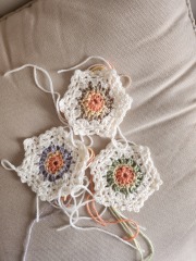 It's crochet,  knit and natter thread 11. So much yarn we need a yarn barn.