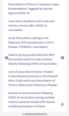 Covid vaccine, to ask if this makes you worried?