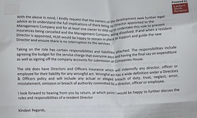 Management Company Dissolving!