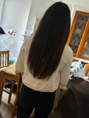 Complaining about my hair looking like this...