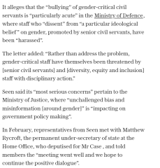 Trans Rights Activists in Civil Service 'undermine' policies