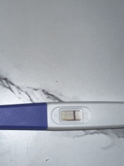 Faint line in pregnancy home test
