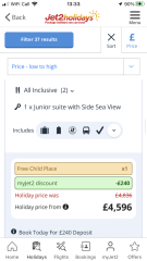 Where would you go in August - £4.5K?