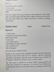 Old Fashioned Vegetarian Food