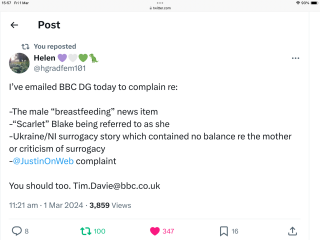 Are Transwomen male or female? Ask the BBC