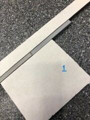Help please choosing kitchen tiles and  bathroom grout colour