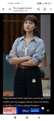 Auggie’s wardrobe in 3 Body Problem. (Netflix)